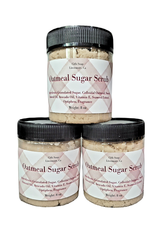 Oatmeal sugar scrub