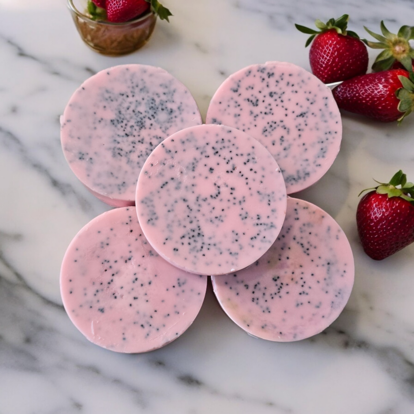 Strawberry Cleansing Beauty Bar