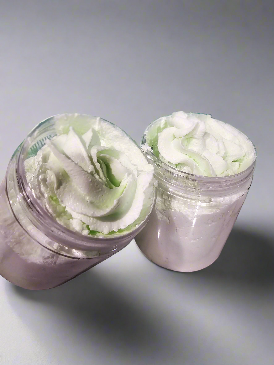 Pear and Lime Whipped Soap