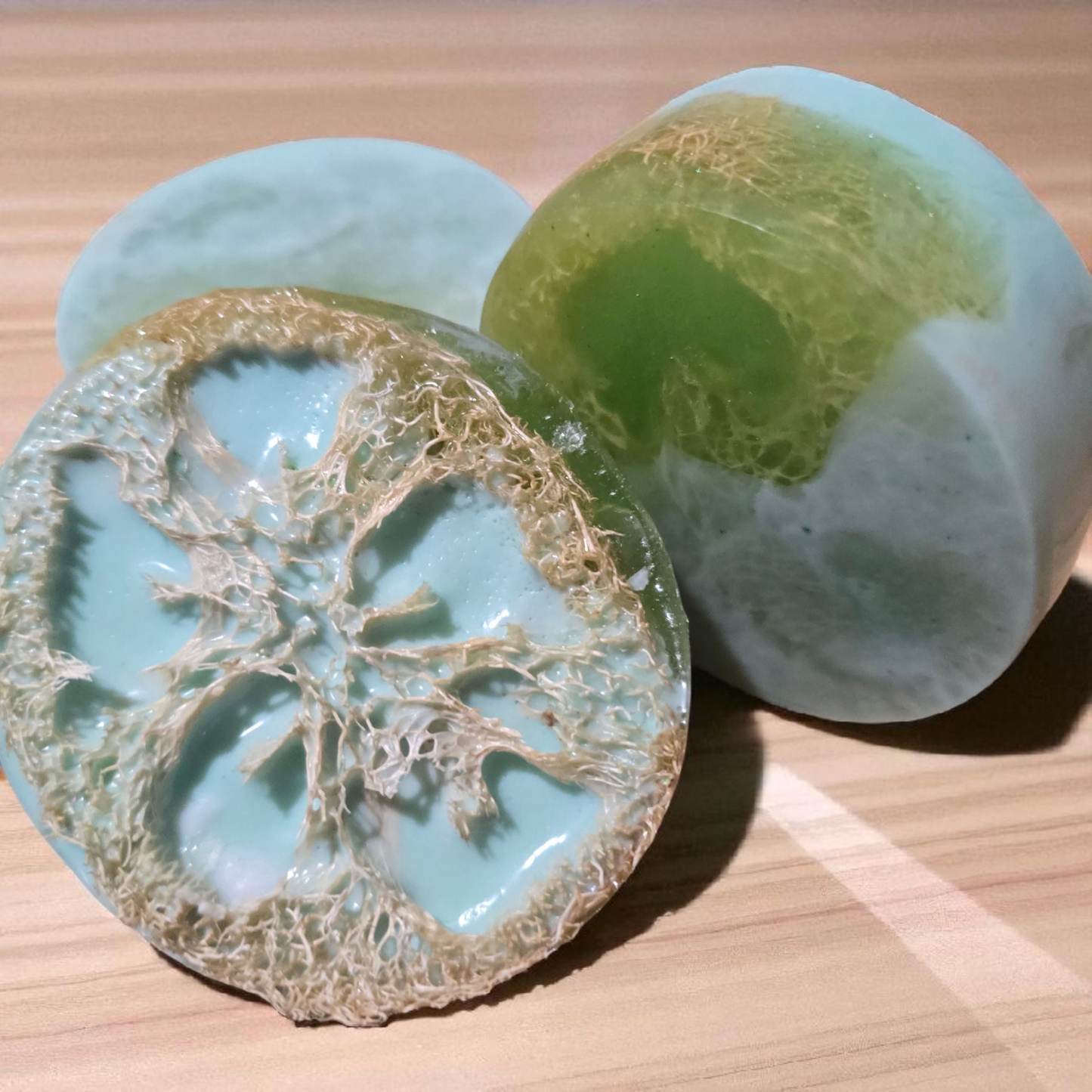 Basil Sage Loofah Soap