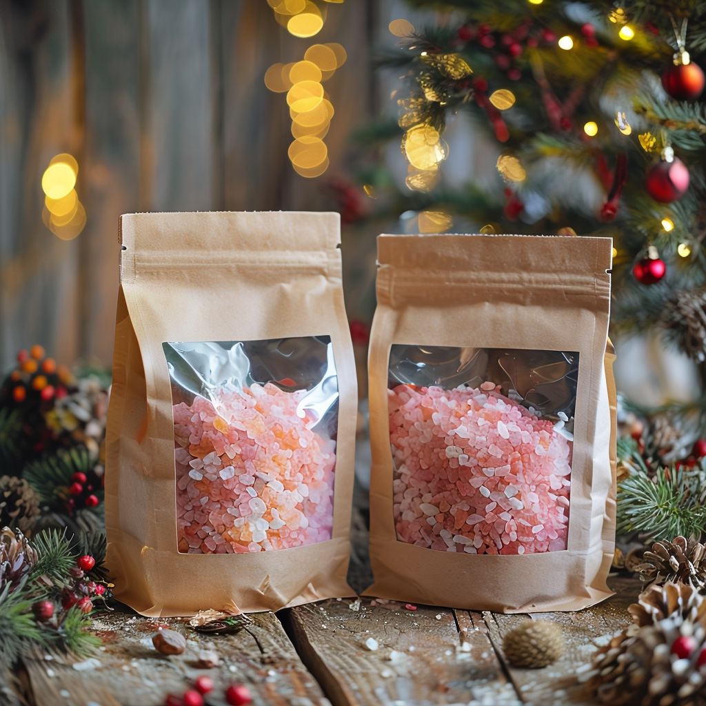 Crushed Peppermint Bath Salts