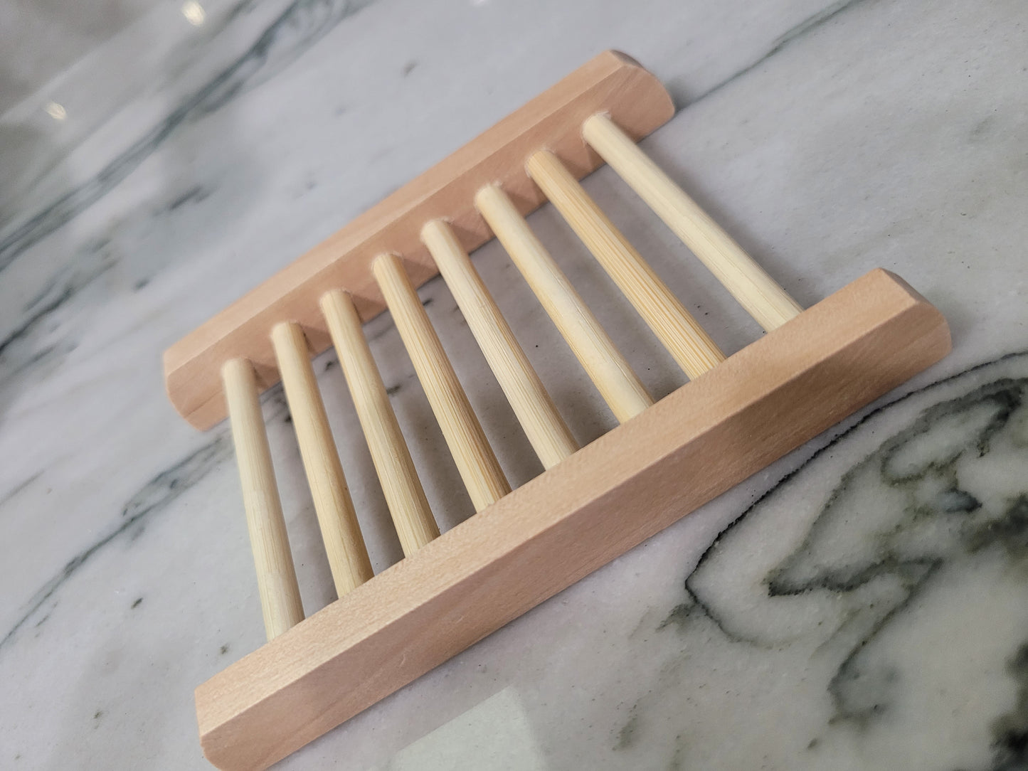 Wooden soap saver