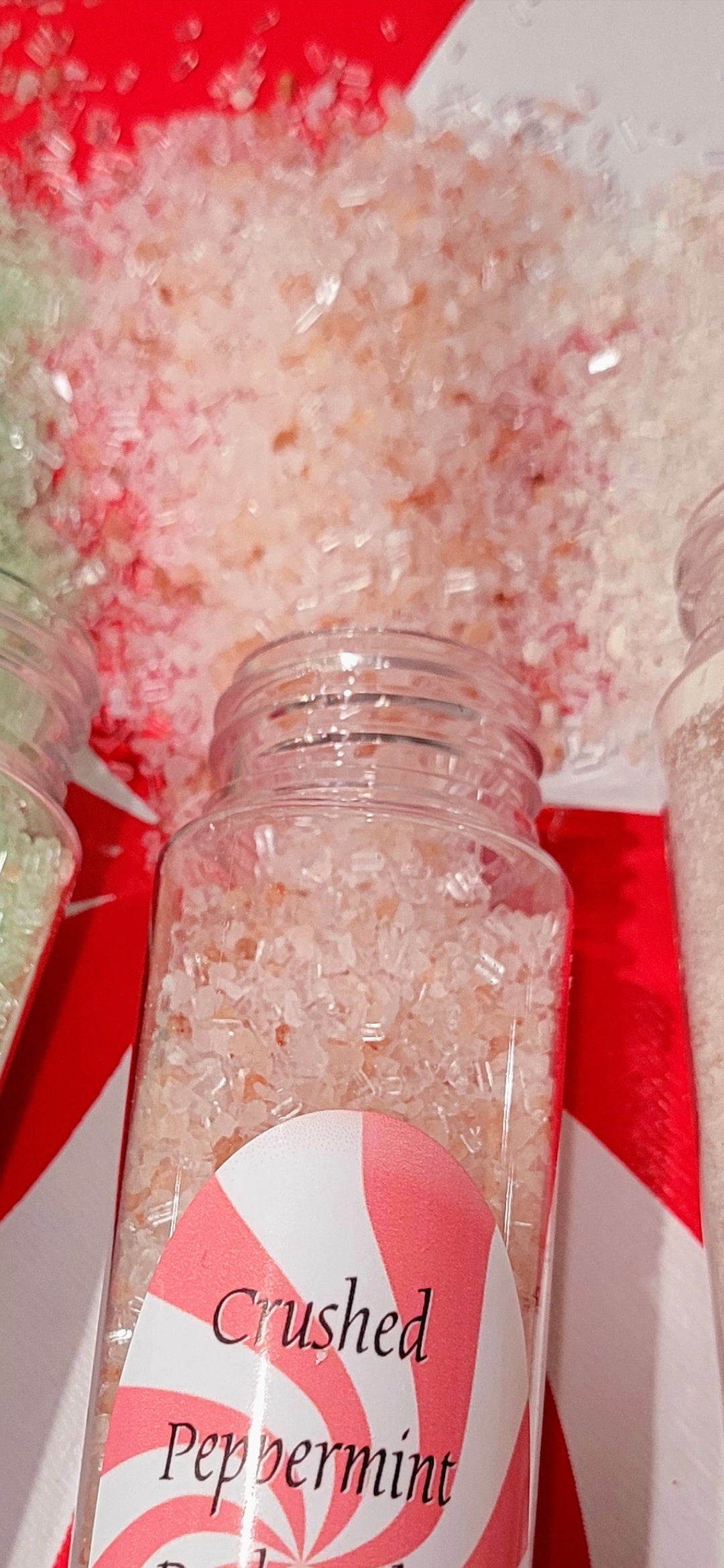 Crushed Peppermint Bath Salts