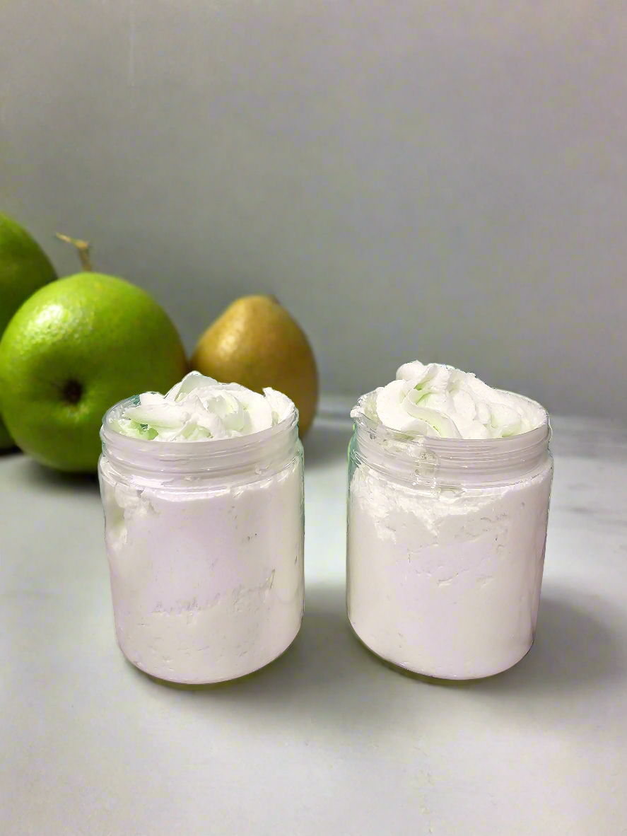 Pear and Lime Whipped Soap