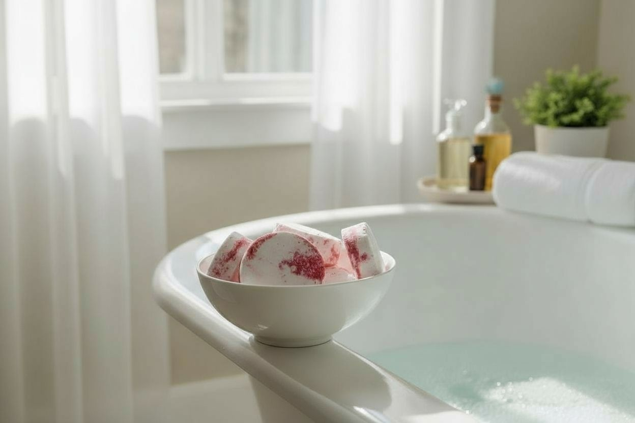 Peppermint Wheel Bath Bomb