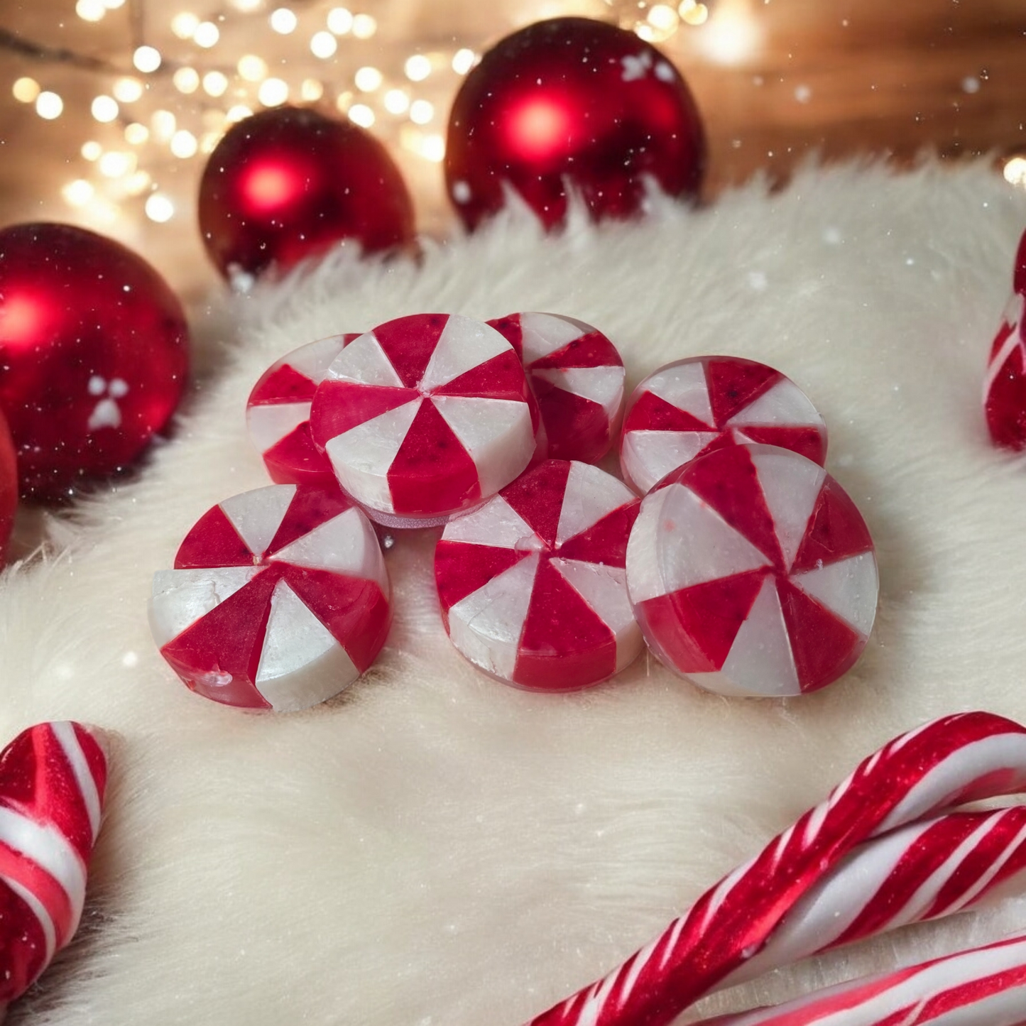 Peppermint Wheel Glycerin Soap