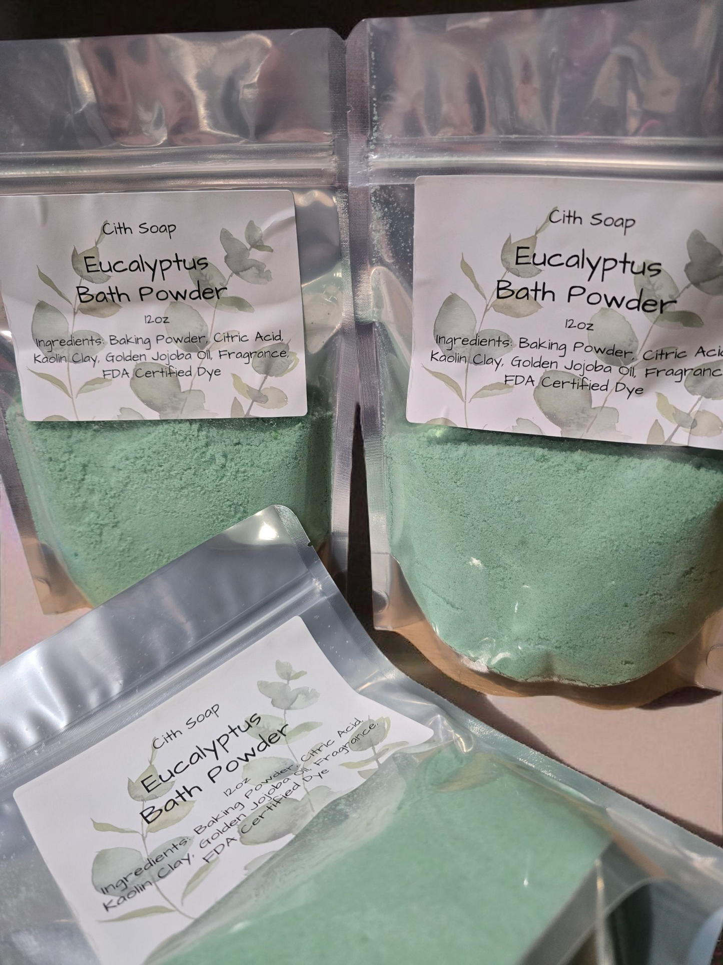 Eucalyptus Bath Powder