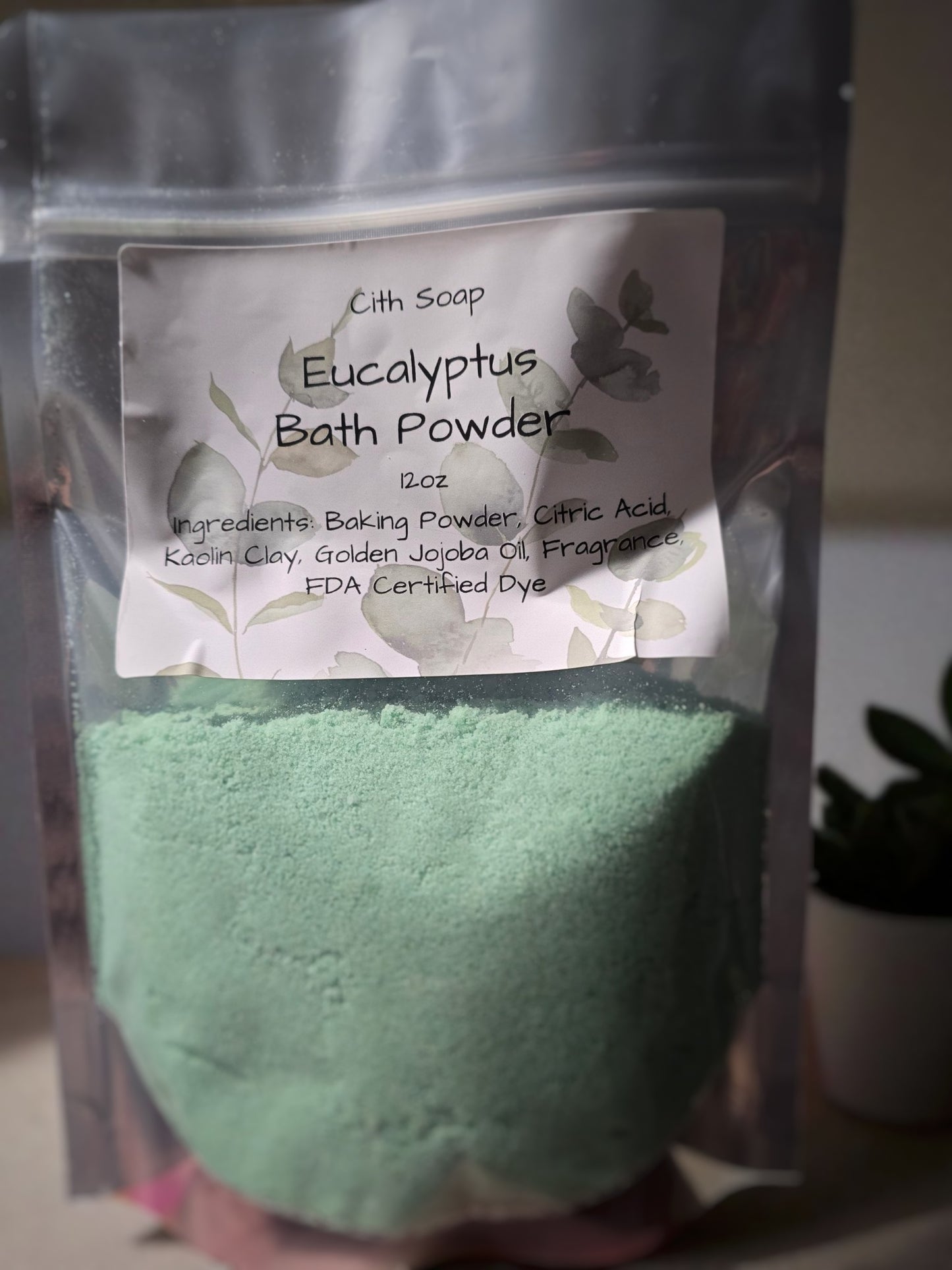 Eucalyptus Bath Powder