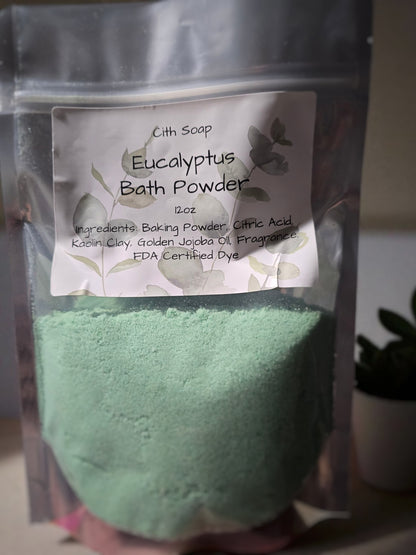 Eucalyptus Bath Powder