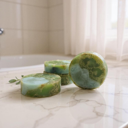Basil Sage Loofah Soap