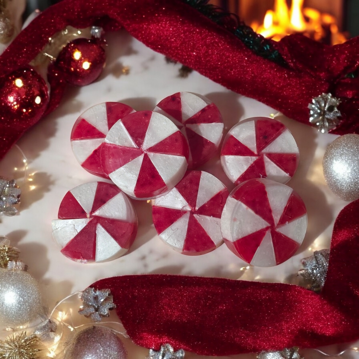 Peppermint Wheel Glycerin Soap