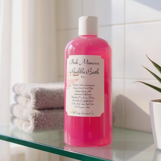 Pink Mimosa Bubble Bath